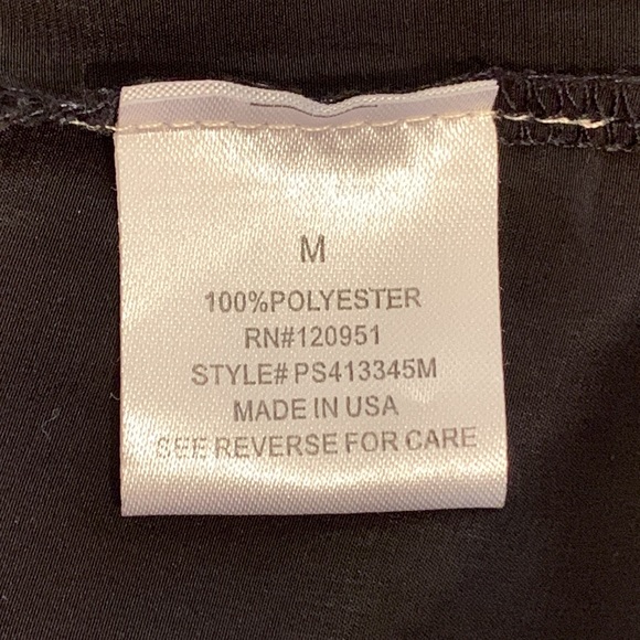 PINK ROSE casual plain black dress with pockets - Picture 6 of 7